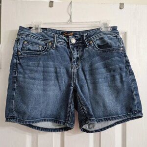 🟠 324B. Sheer Black Mesh Bike Shorts